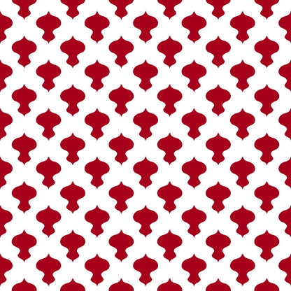 Peppermint Snowfall Pattern 16 Minky Fabric