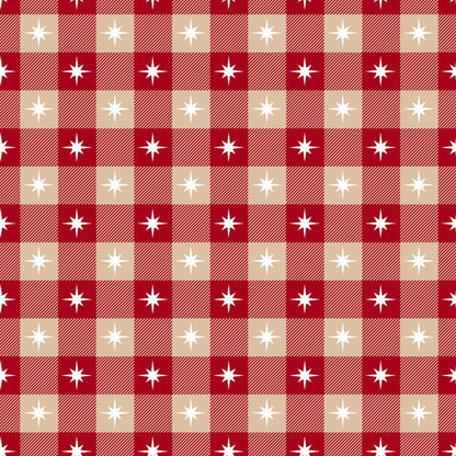 Peppermint Snowfall Pattern 18 Minky Fabric