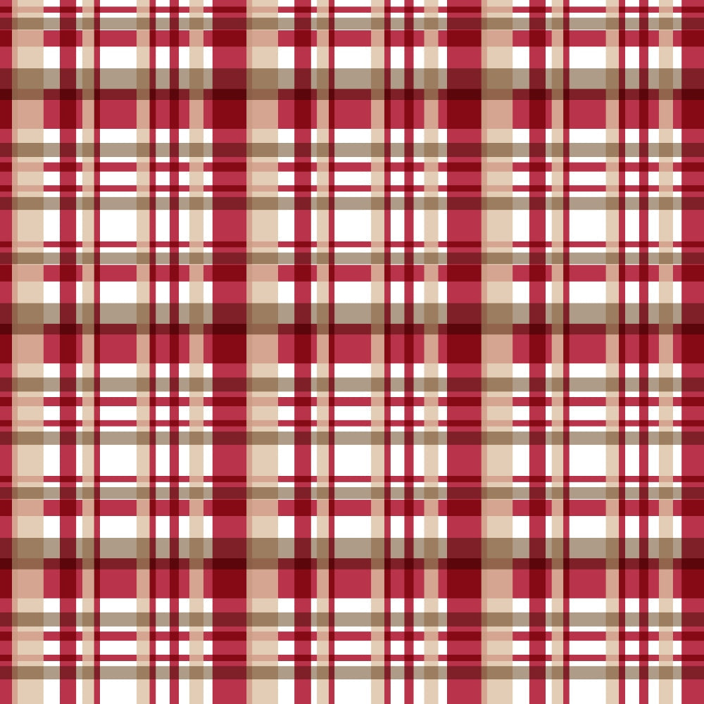 Peppermint Snowfall Pattern 19 Minky Fabric