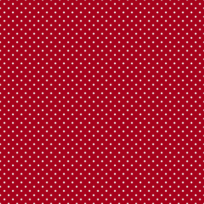 Peppermint Snowfall Pattern 22 Minky Fabric