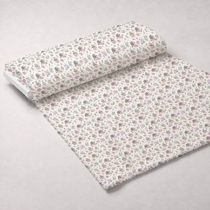 Cozy Cats Pattern Minky Fabric