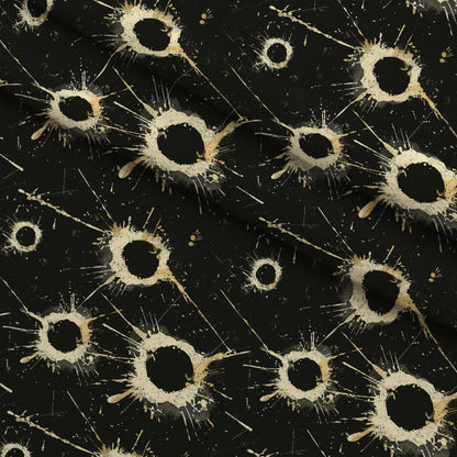 Crimson Splatter Pattern 22 Minky Fabric