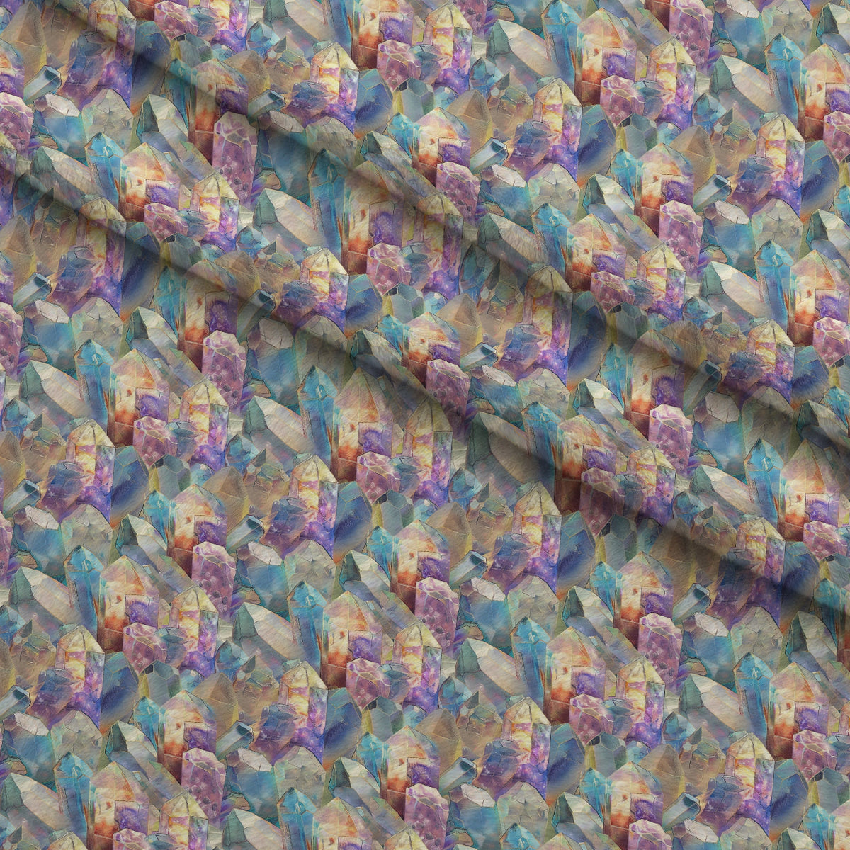 Crystal Shimmer Pattern 1 Minky Fabric