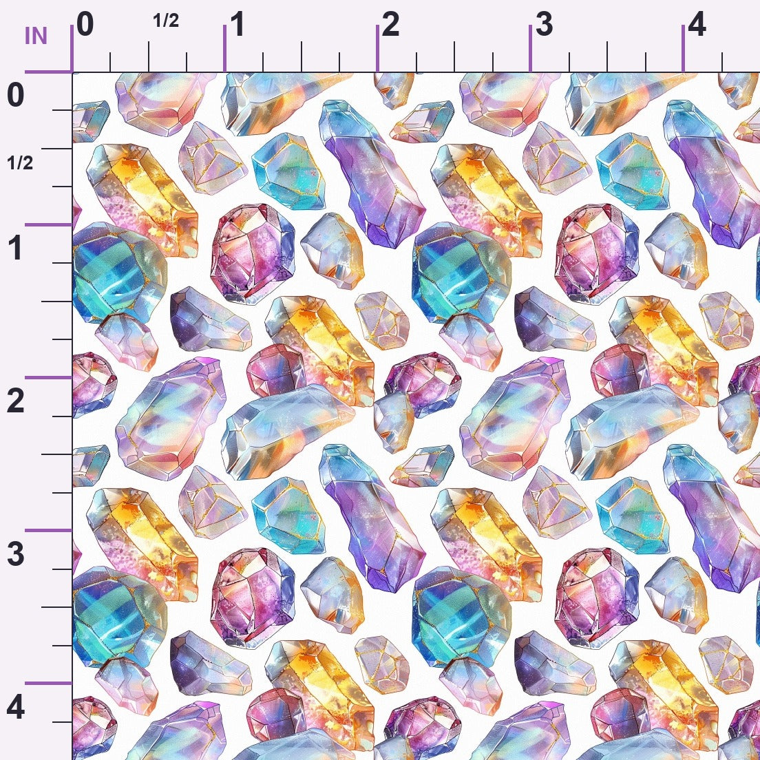 Crystal Shimmer Pattern 3 Minky Fabric