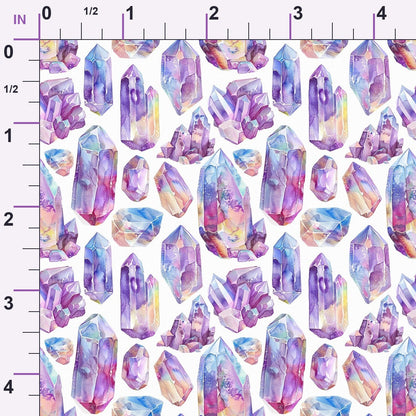 Crystal Shimmer Pattern 5 Minky Fabric