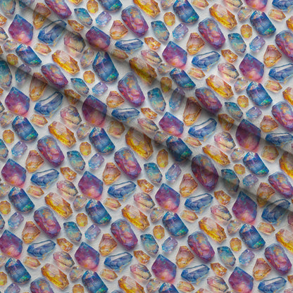 Crystal Shimmer Pattern 6 Minky Fabric