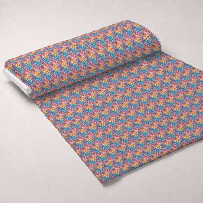 Crystal Shimmer Pattern 7 Minky Fabric