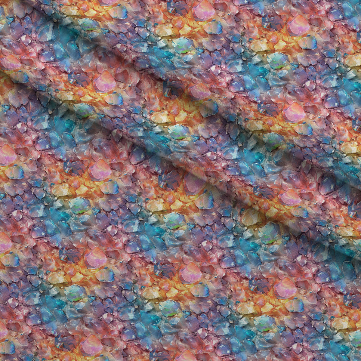 Crystal Shimmer Pattern 7 Minky Fabric