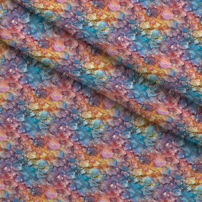 Crystal Shimmer Pattern 7 Minky Fabric