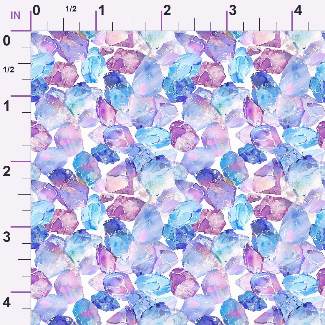 Crystal Shimmer Pattern 9 Minky Fabric