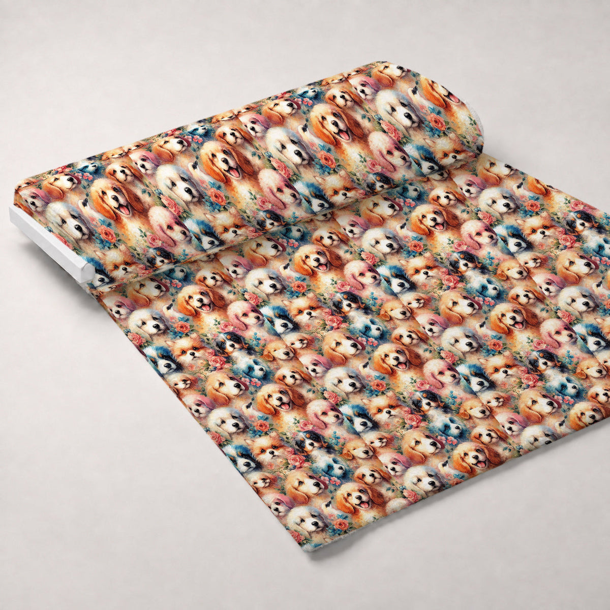 Cubist Canines Pattern 14 Minky Fabric