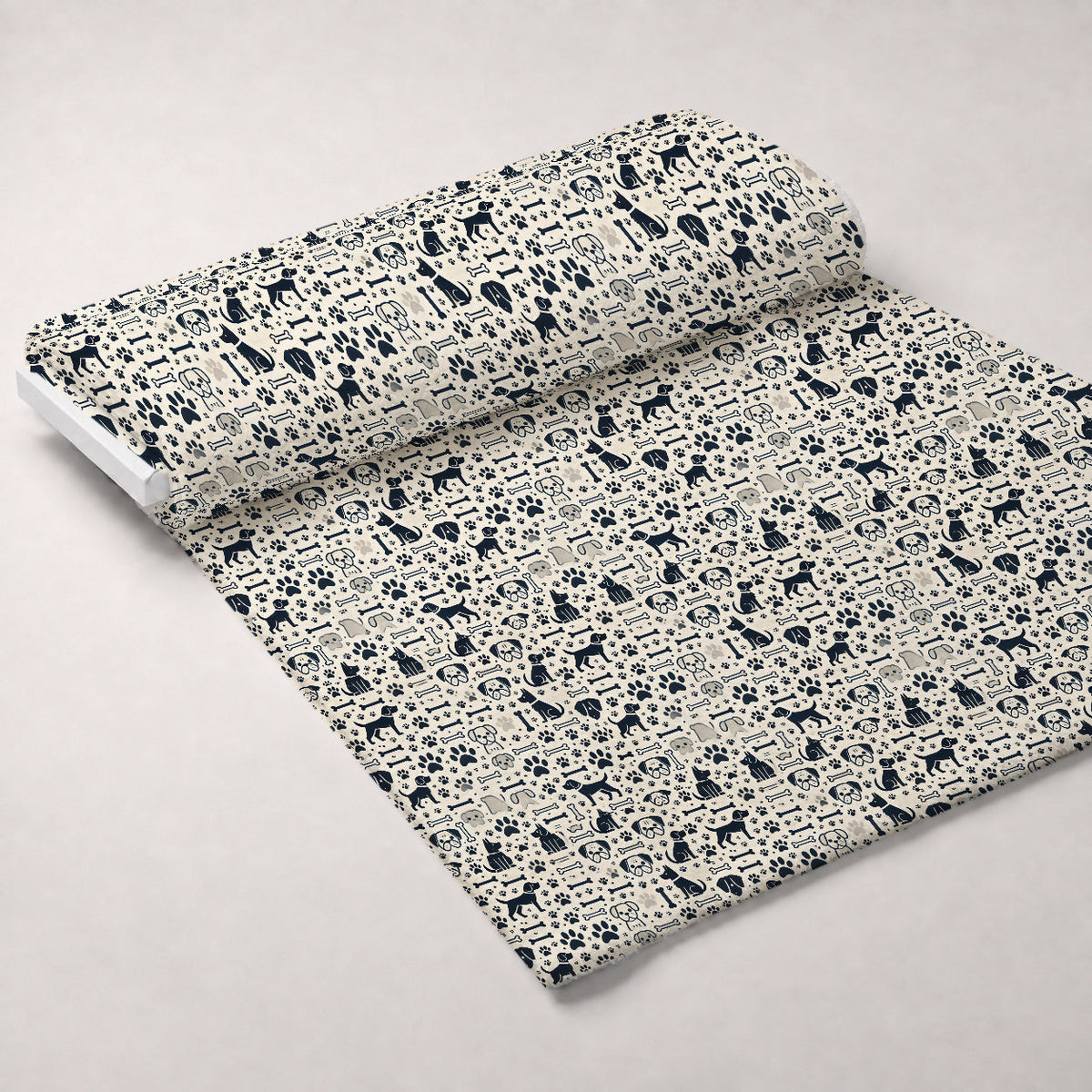 Cubist Canines Pattern 35 Minky Fabric