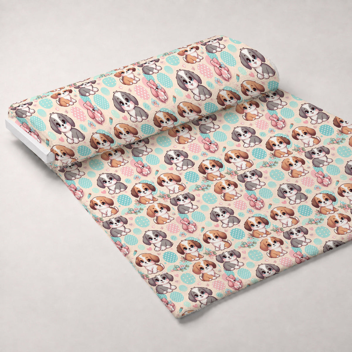 Cubist Canines Pattern 7 Minky Fabric