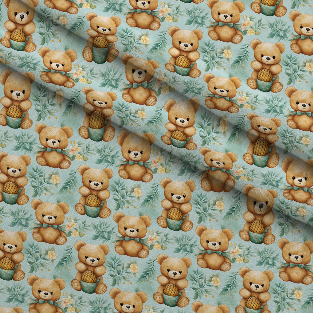Cuddly Cubs Pattern 10 Minky Fabric