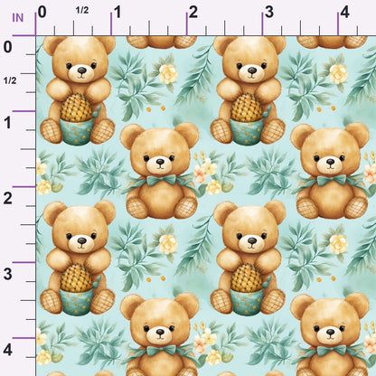 Cuddly Cubs Pattern 10 Minky Fabric