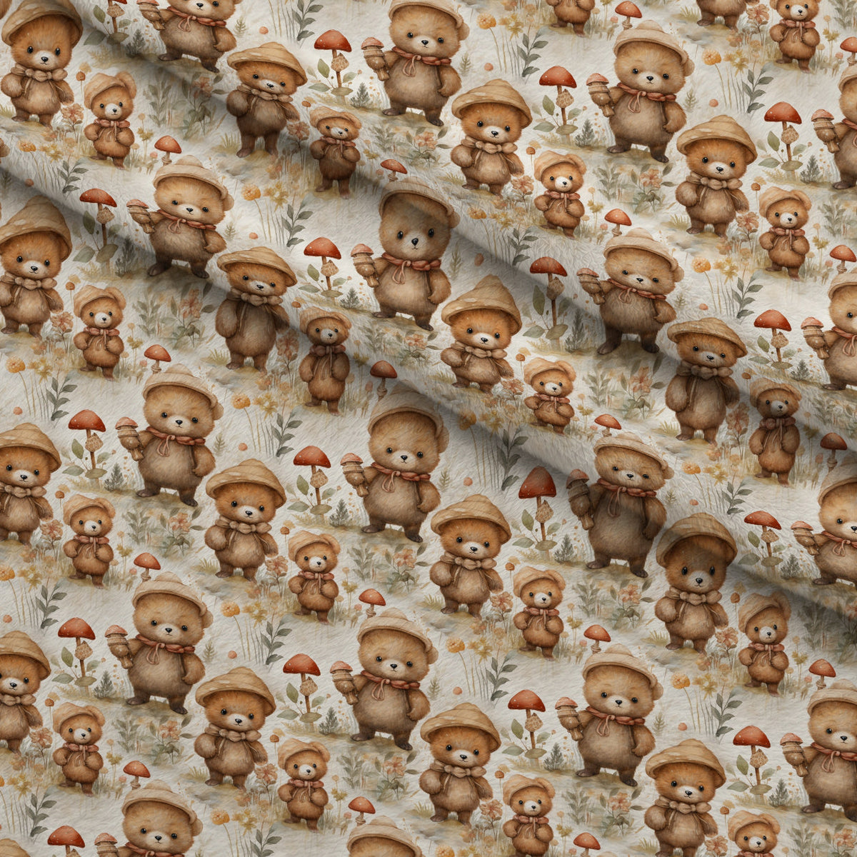 Cuddly Cubs Pattern 11 Minky Fabric