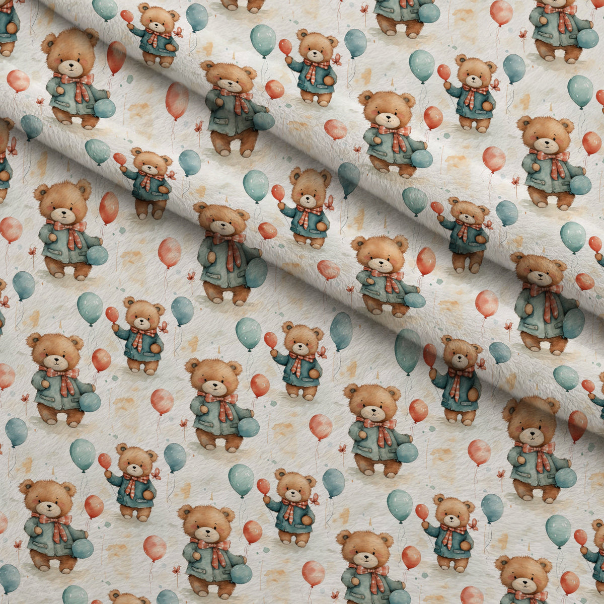 Cuddly Cubs Pattern 2 Minky Fabric