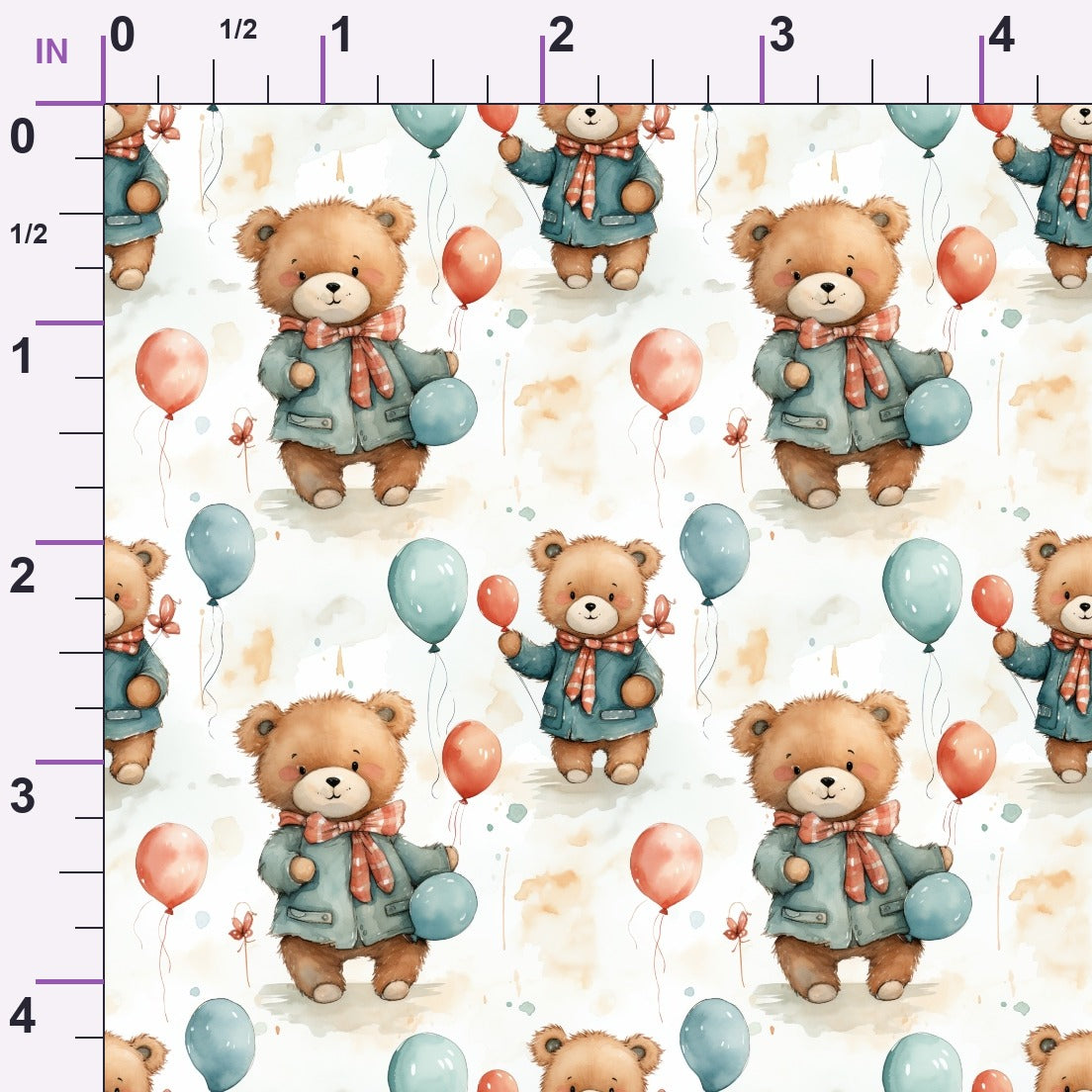 Cuddly Cubs Pattern 2 Minky Fabric