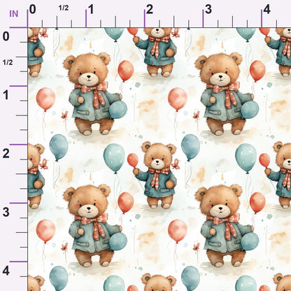 Cuddly Cubs Pattern 2 Minky Fabric