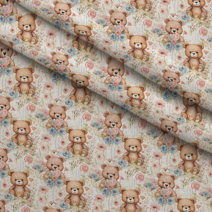 Cuddly Cubs Pattern 3 Minky Fabric