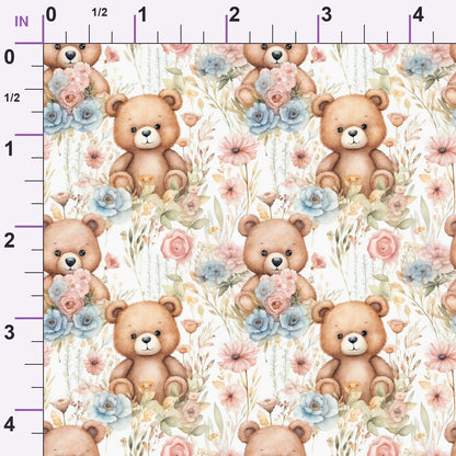 Cuddly Cubs Pattern 3 Minky Fabric