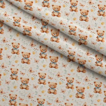 Cuddly Cubs Pattern 4 Minky Fabric