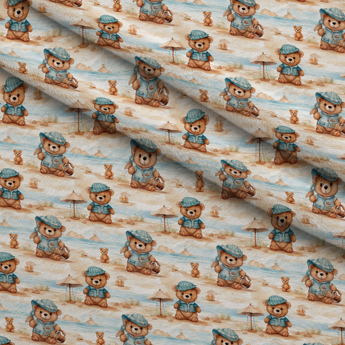 Cuddly Cubs Pattern 5 Minky Fabric