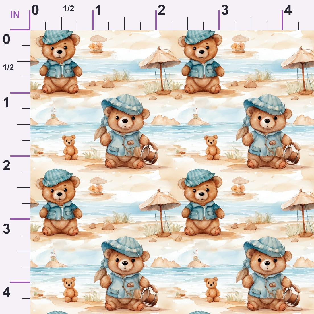 Cuddly Cubs Pattern 5 Minky Fabric