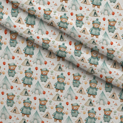 Cuddly Cubs Pattern 7 Minky Fabric