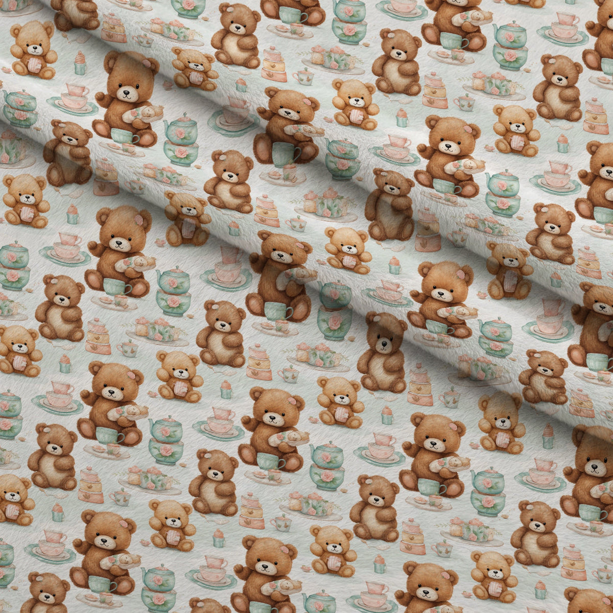 Cuddly Cubs Pattern 8 Minky Fabric