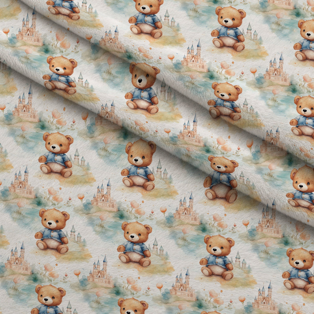 Cuddly Cubs Pattern 9 Minky Fabric