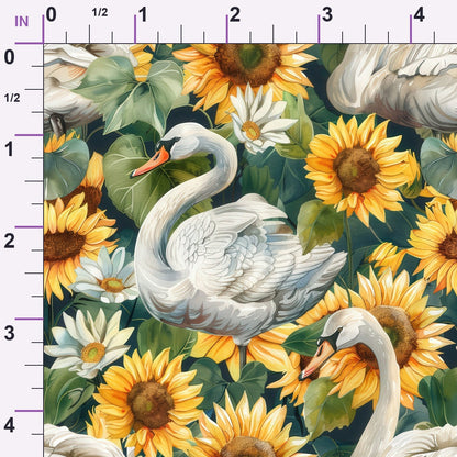 Cygnet Blooms Pattern 10 Minky Fabric