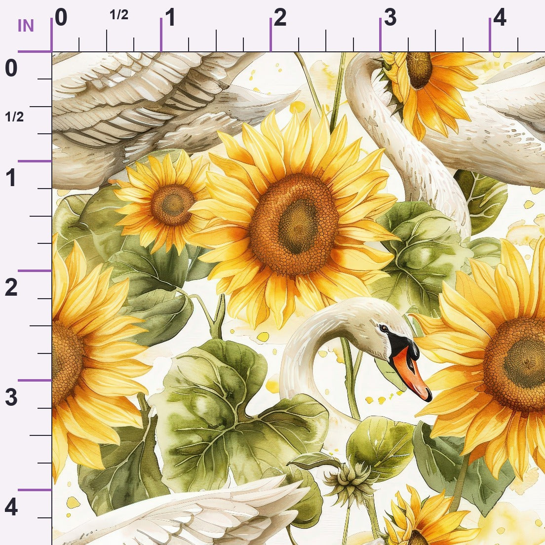 Cygnet Blooms Pattern 12 Minky Fabric