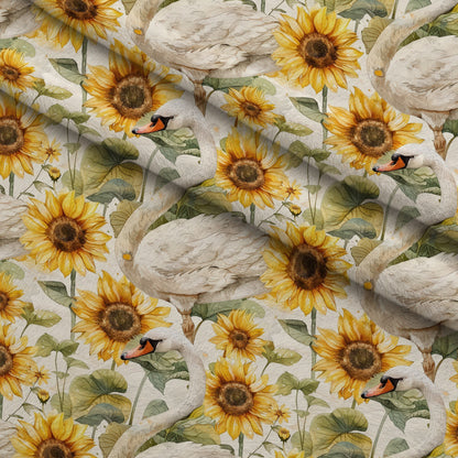 Cygnet Blooms Pattern 4 Minky Fabric