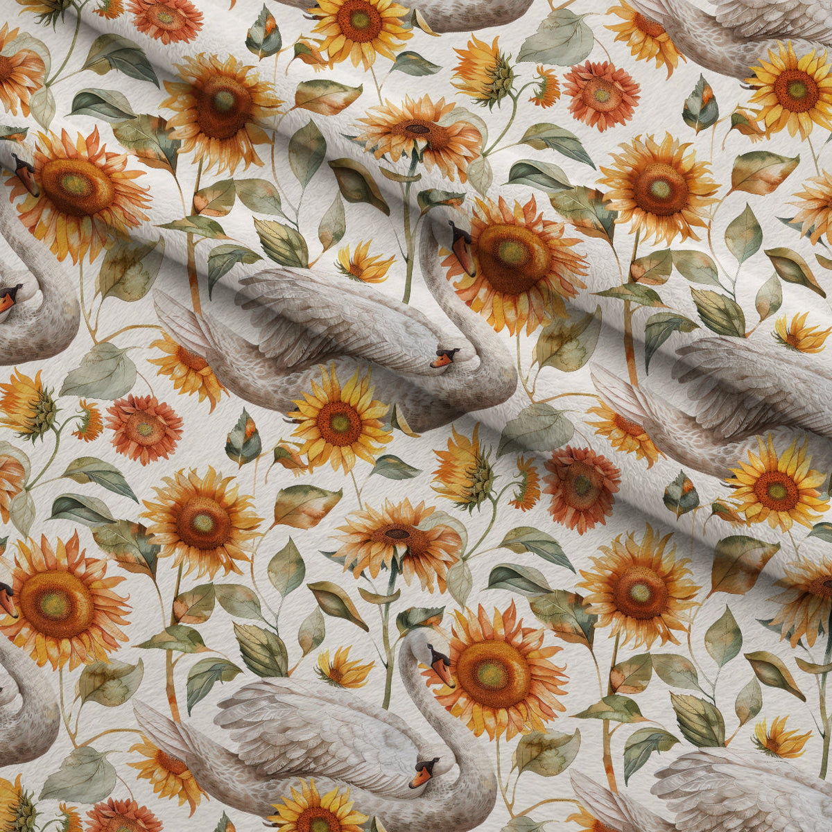 Cygnet Blooms Pattern 5 Minky Fabric
