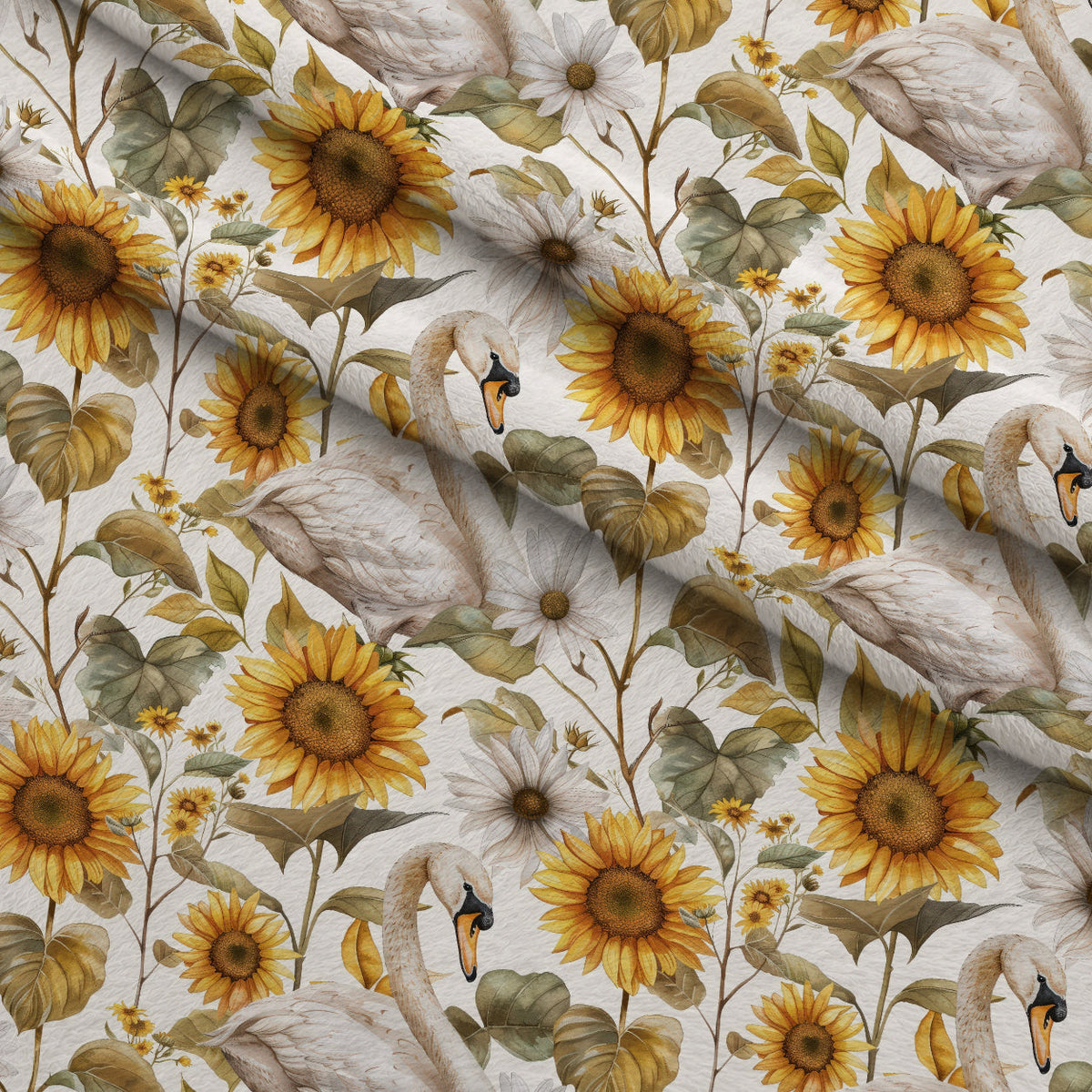 Cygnet Blooms Pattern 6 Minky Fabric