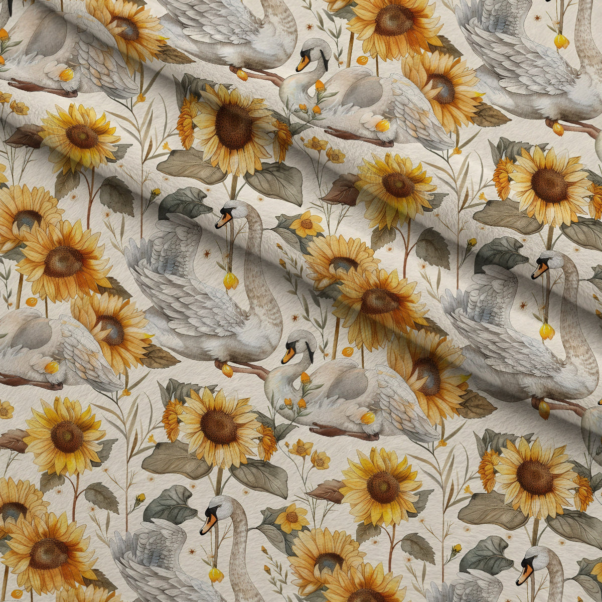 Cygnet Blooms Pattern 9 Minky Fabric
