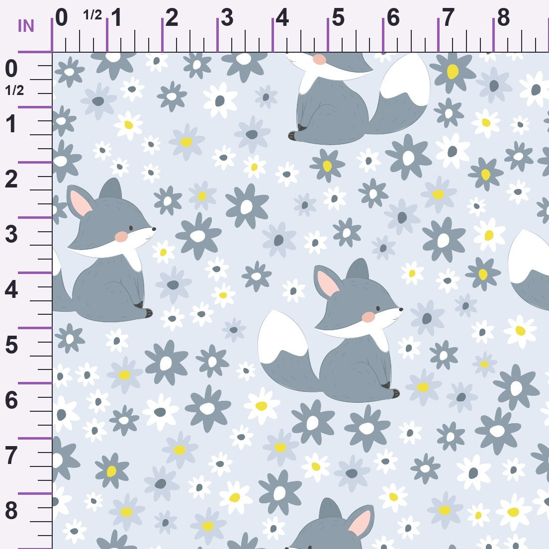 Daisy Den Pattern 2 Minky Fabric
