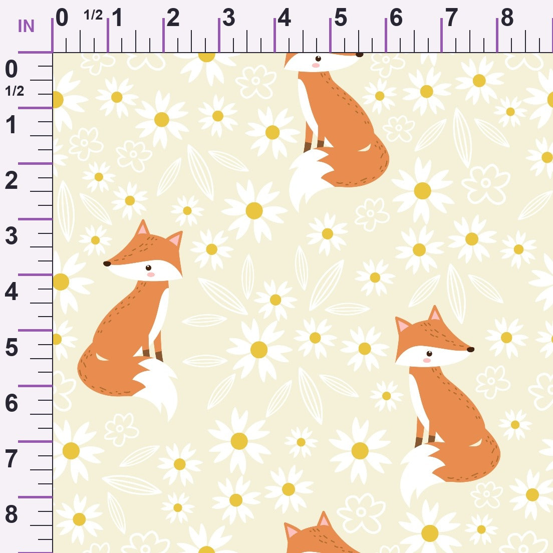 Daisy Den Pattern 3 Minky Fabric