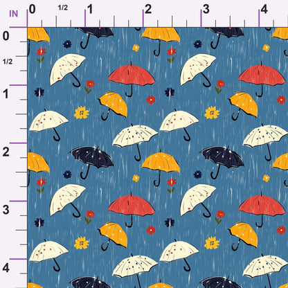 Daisy Drizzle Pattern 1 Minky Fabric