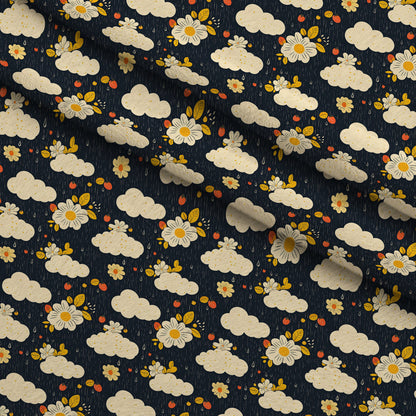 Daisy Drizzle Pattern 2 Minky Fabric