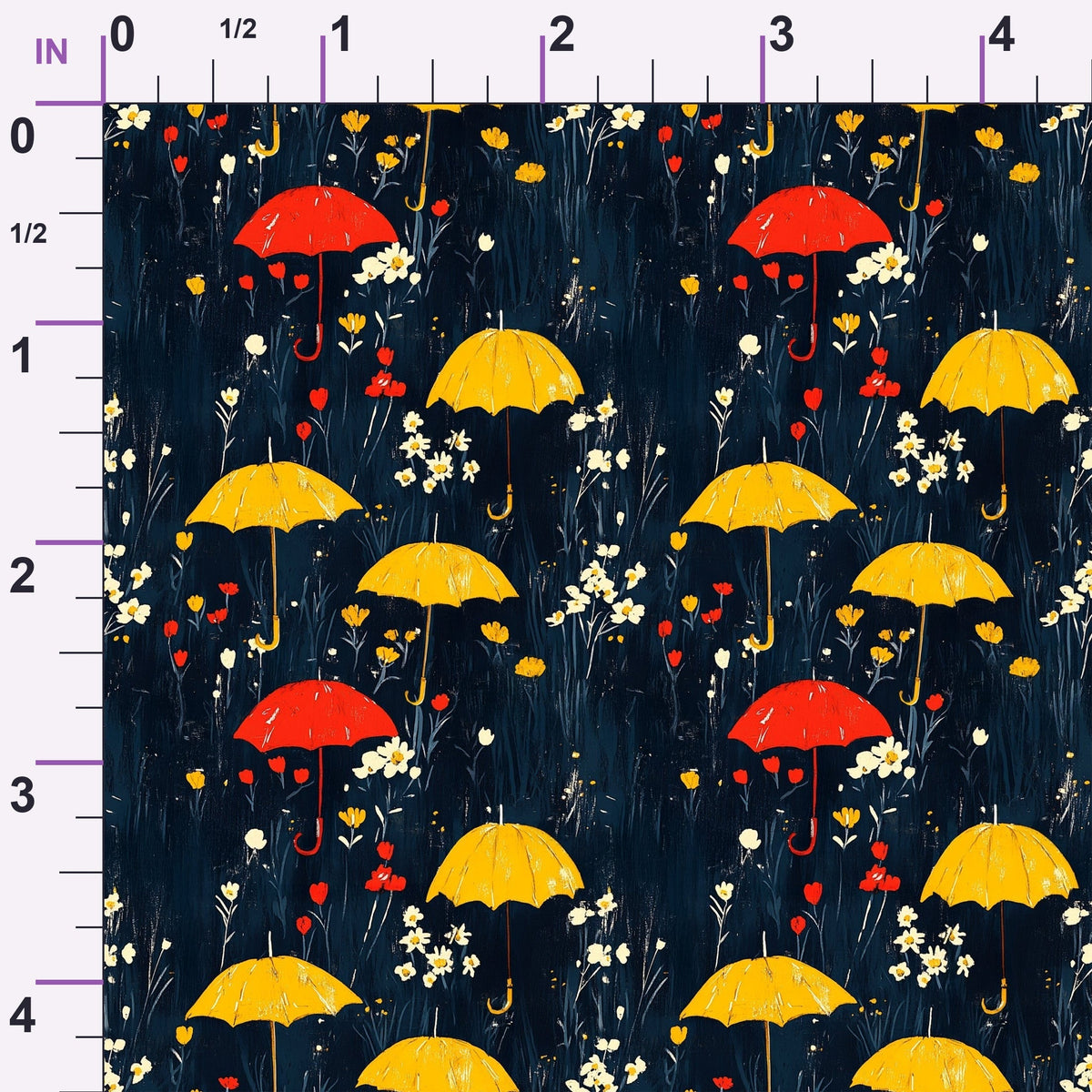 Daisy Drizzle Pattern 3 Minky Fabric