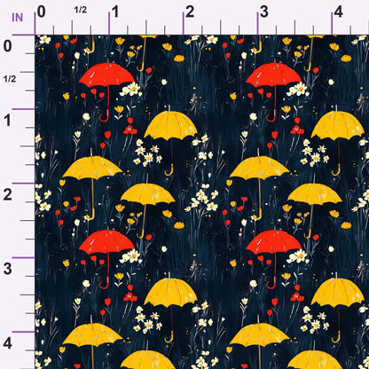 Daisy Drizzle Pattern 3 Minky Fabric