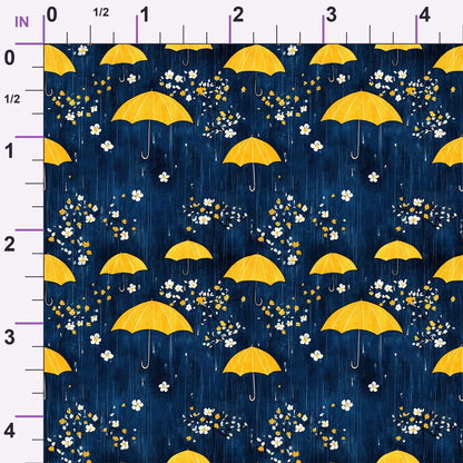 Daisy Drizzle Pattern 4 Minky Fabric