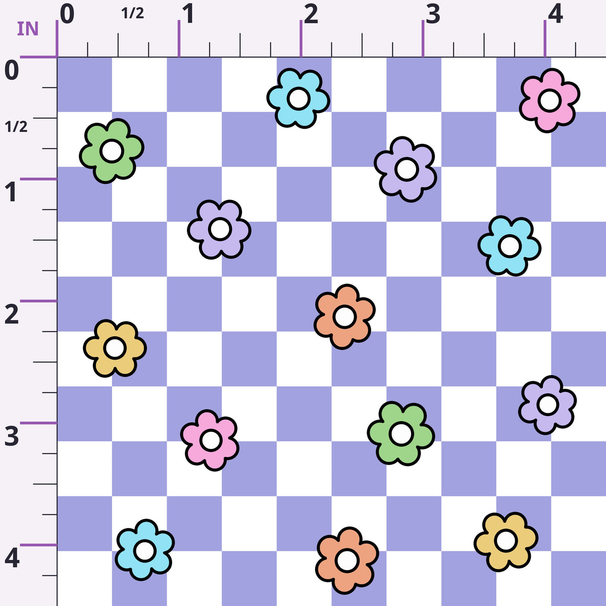 Daisyboard Daydream Pattern 1 Minky Fabric