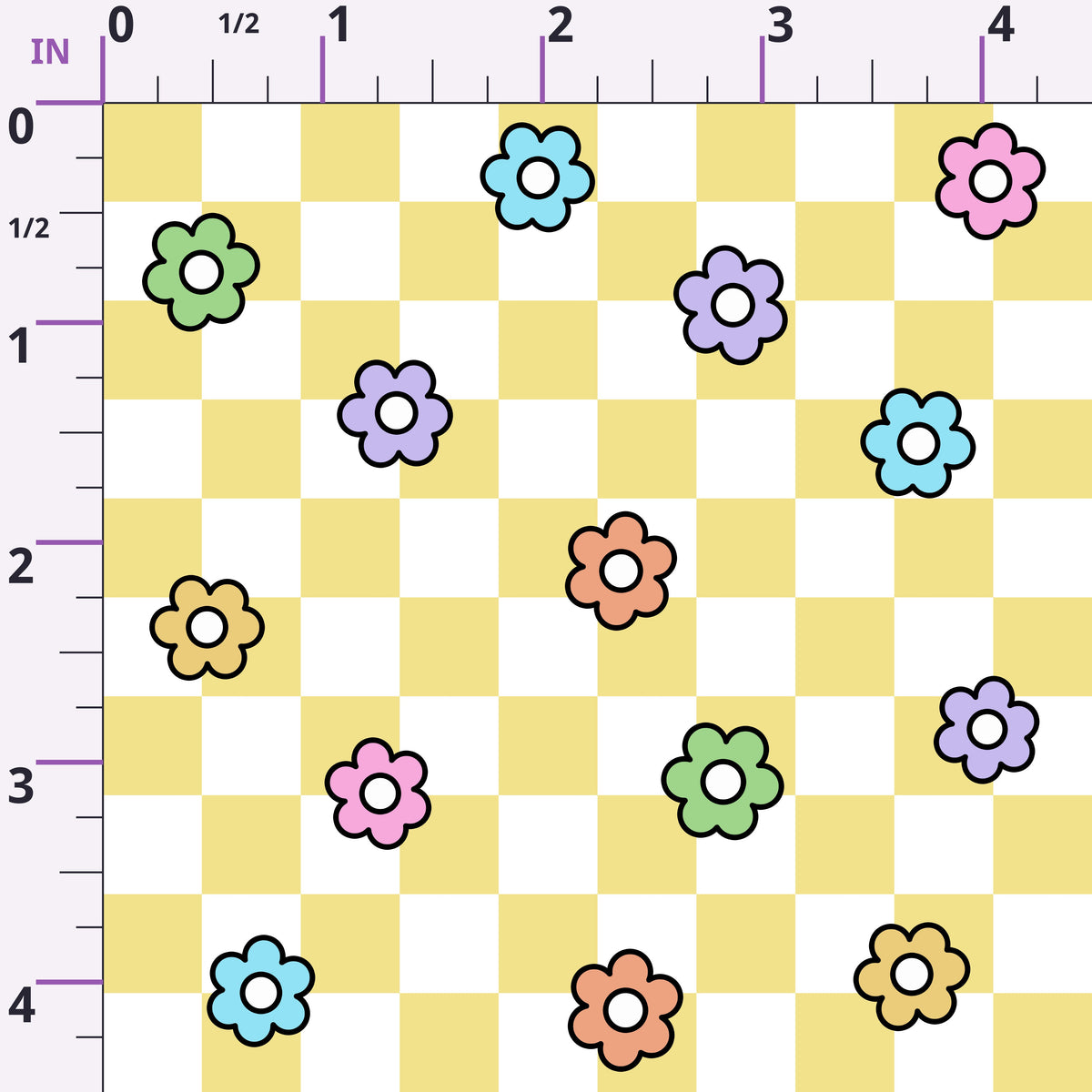 Daisyboard Daydream Pattern 12 Minky Fabric