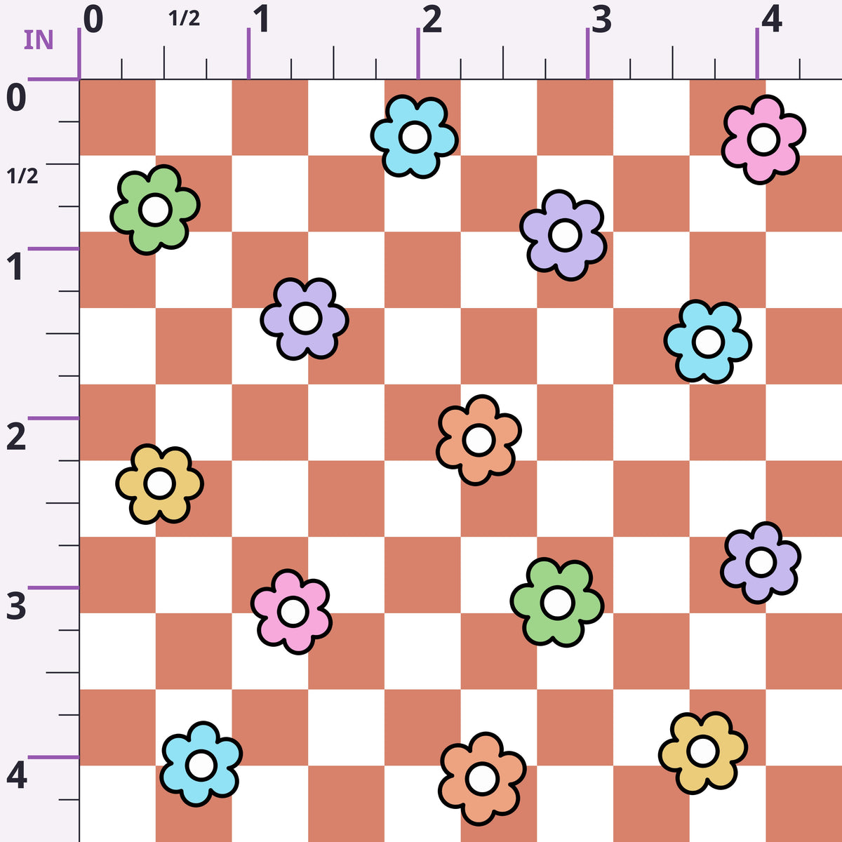 Daisyboard Daydream Pattern 16 Minky Fabric