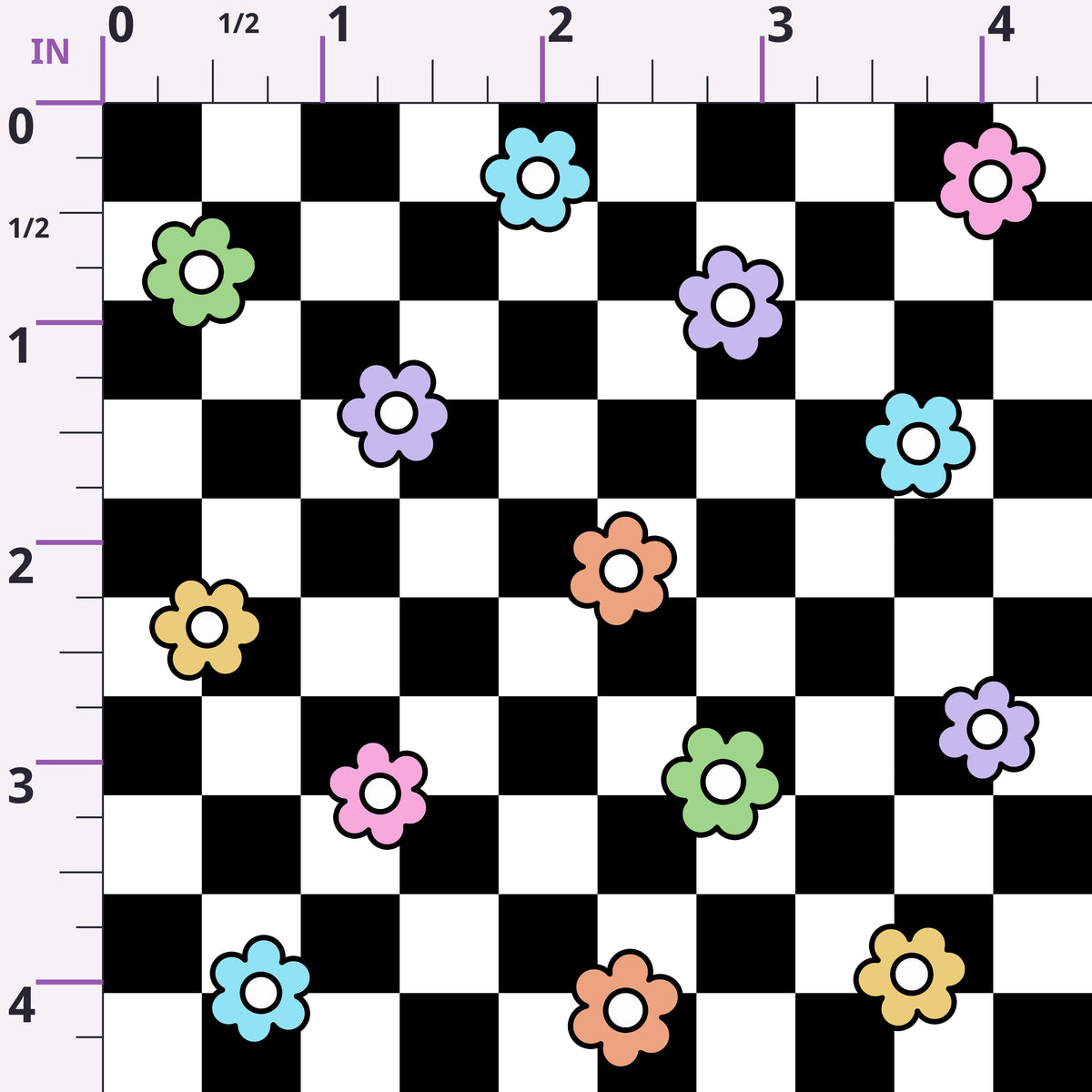 Daisyboard Daydream Pattern 25 Minky Fabric