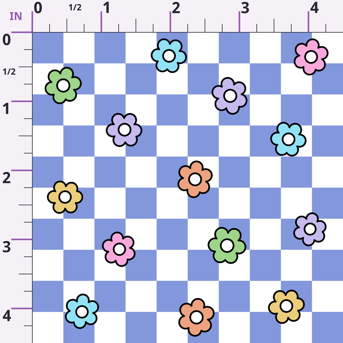 Daisyboard Daydream Pattern 3 Minky Fabric