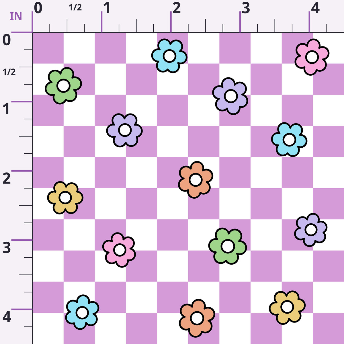 Daisyboard Daydream Pattern 32 Minky Fabric